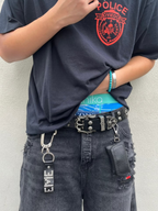 WHY SOIL Punk Gothic Rivet Belt Accessories