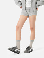 Whysoil Unisex Grey Retro Suede Trainer Shoes