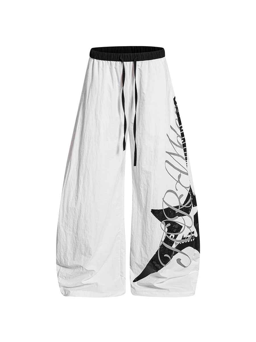 Pantalon de parachutiste unisexe ample Whysoil