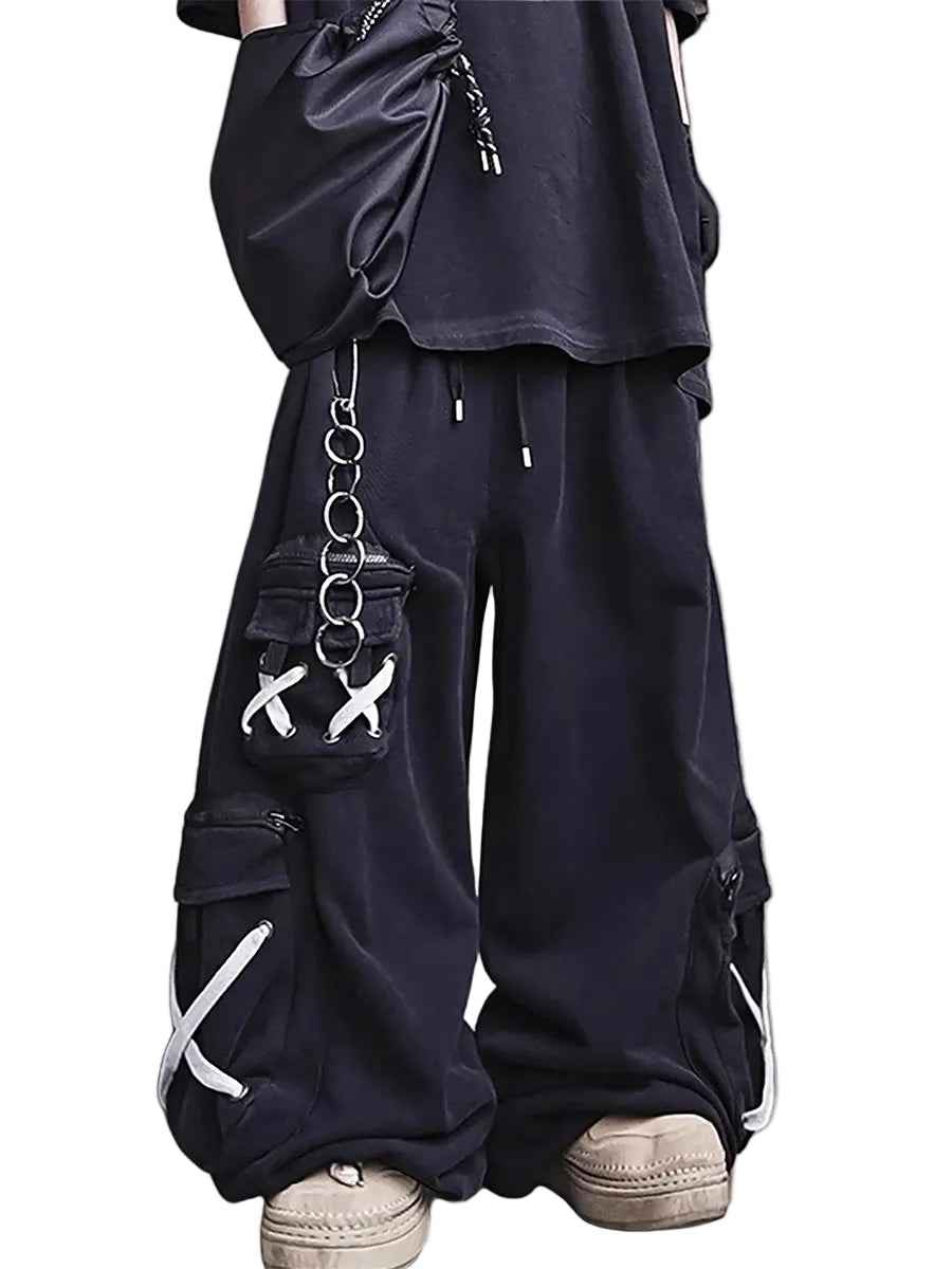 POURQUOI un pantalon de survêtement cargo utilitaire à lacets SOIL