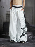 Whysoil unisex wide-leg paratrooper pants