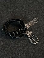 WHY SOIL Punk Gothic Rivet Belt Accessories
