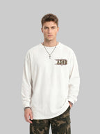 WHYSOIL Heavy Metal Graphic Oversized Long Sleeve Tee