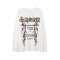 WHYSOIL Heavy Metal Graphic Oversized Long Sleeve Tee