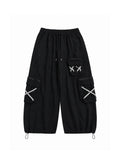 WHY SOIL Lace-Up Utility Cargo Sweatpants