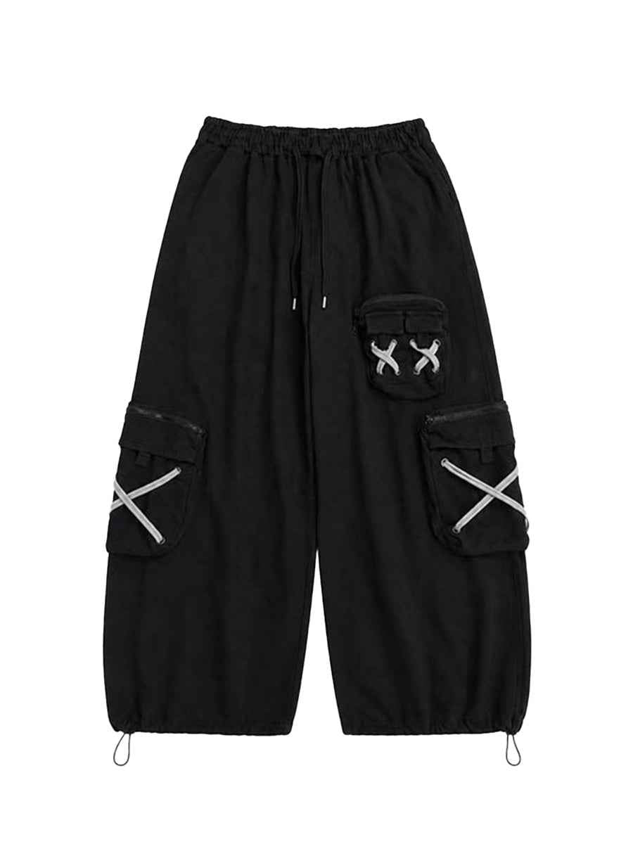 POURQUOI un pantalon de survêtement cargo utilitaire à lacets SOIL
