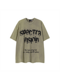 Whysoil Unisex Washed Oversized T-Shirt