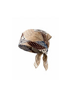 WHY SOIL Vintage Pattern Bandana Headscarf