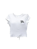 WHY SOIL Streetwear Relaxed Fit Graphic Backless Tee