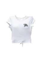 WHY SOIL Streetwear Relaxed Fit Graphic Backless Tee