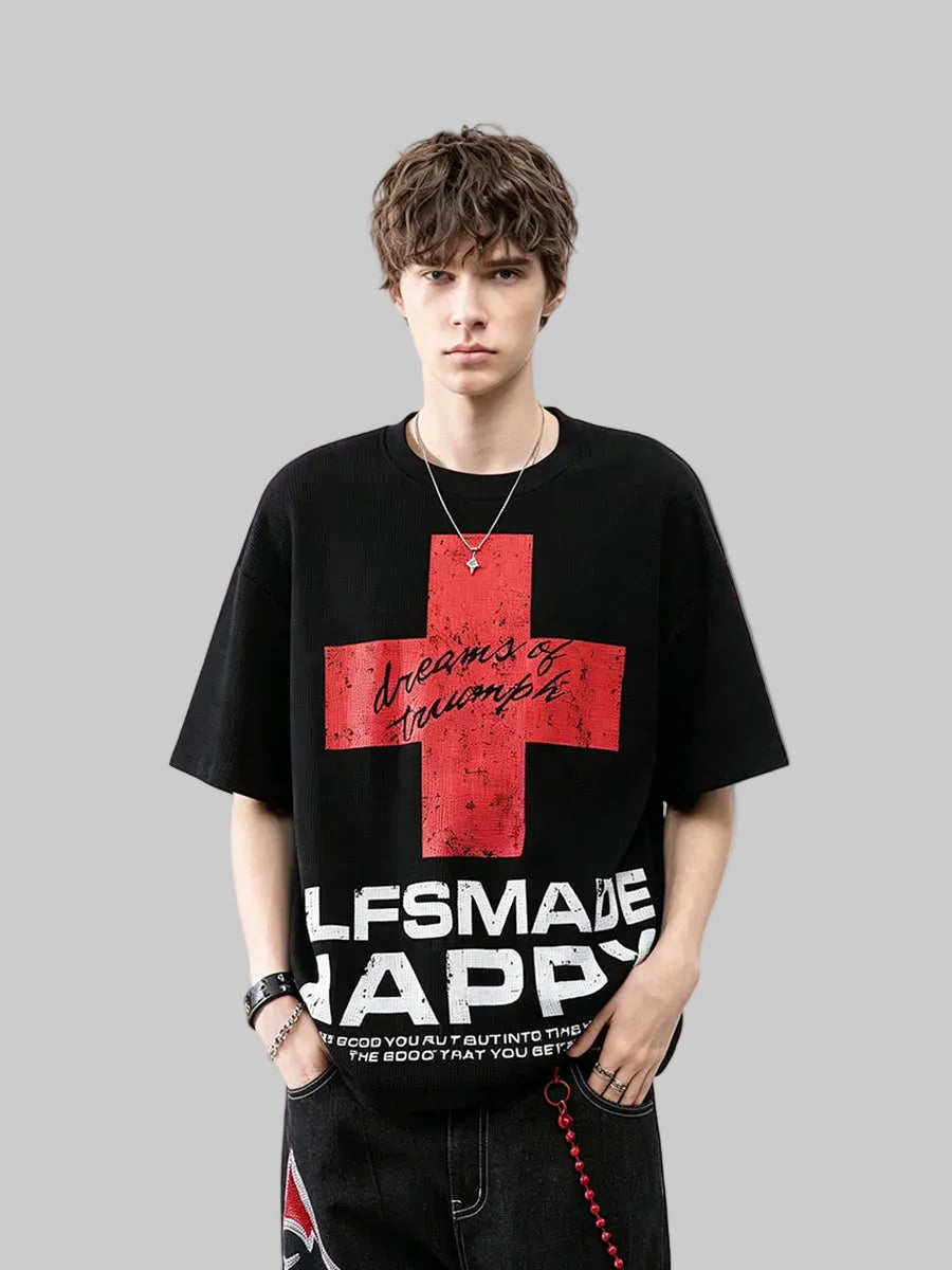 WHY SOIL American Street Style Graphic Tee