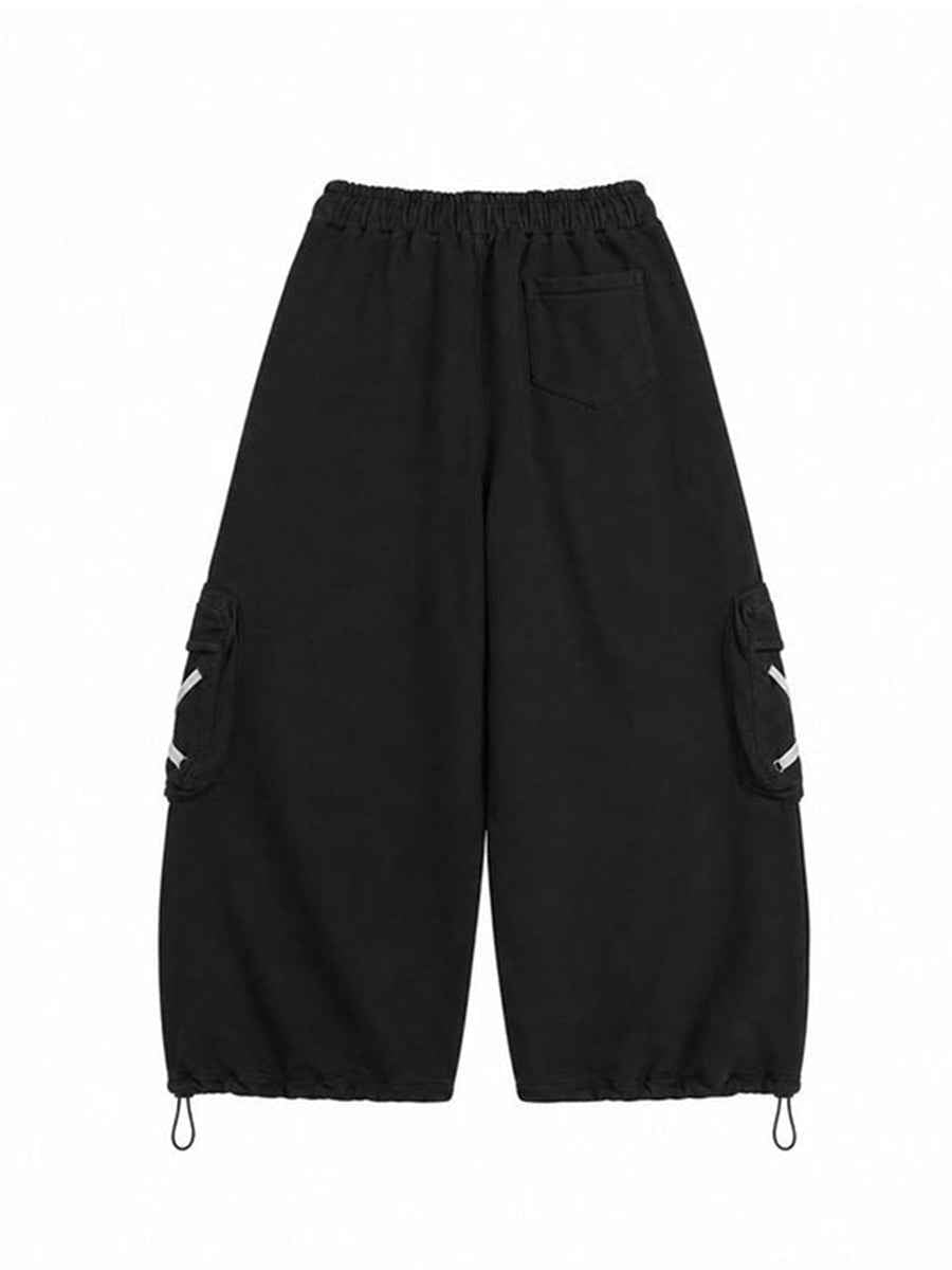 POURQUOI un pantalon de survêtement cargo utilitaire à lacets SOIL