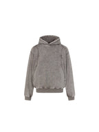 WHY SOIL Washed Streetwear Oversized Hoodie