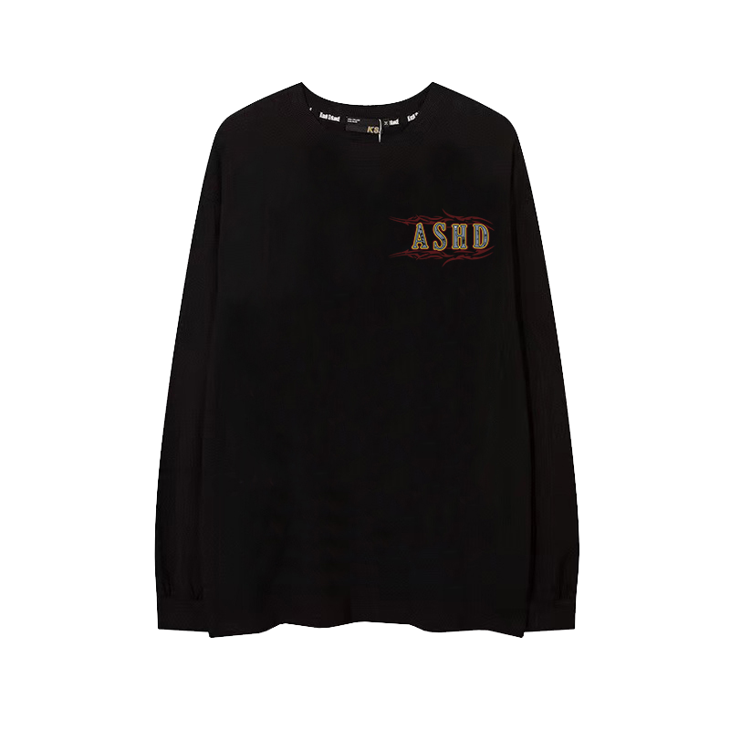WHYSOIL Heavy Metal Graphic Oversized Long Sleeve Tee