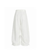 WHY SOIL American Flame Wide-Leg Cargo Pants