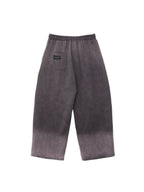 WHY SOIL Black Gradient Casual Pants
