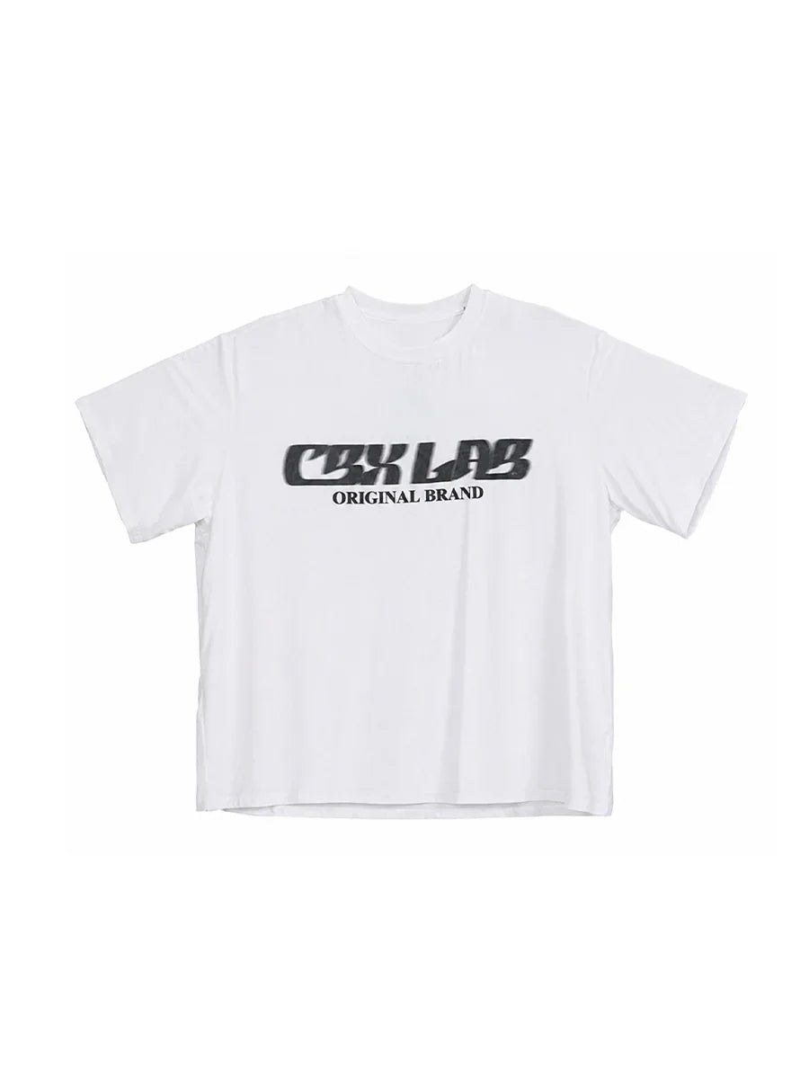 WHY SOIL Street Dance Casual Hip-Hop Graphic T-Shirt