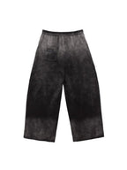 WHY SOIL Black Gradient Casual Pants